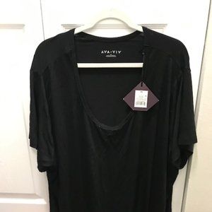 ***Brand New Ava & Viv Short Sleeve Crew Neck Top